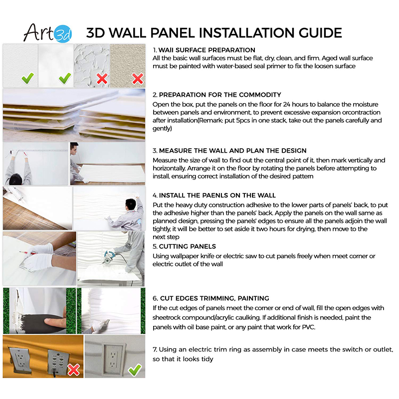 3D WALL PANELS